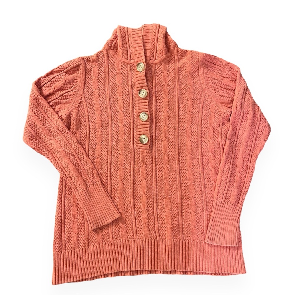 Old Navy Cable Knit Hooded Sweater